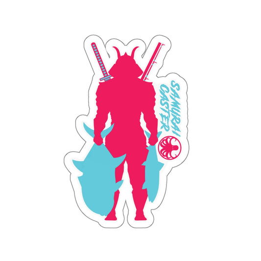 Samurai Caster Logo Die-Cut Sticker