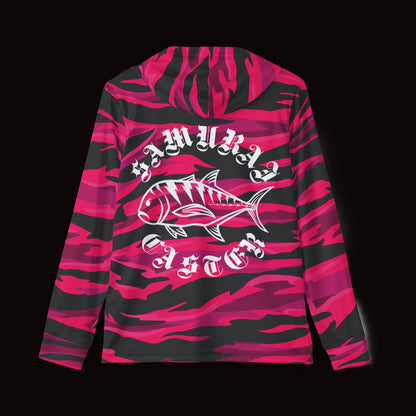 Moisture-Wicking Hoodie Pink Tiger Camo