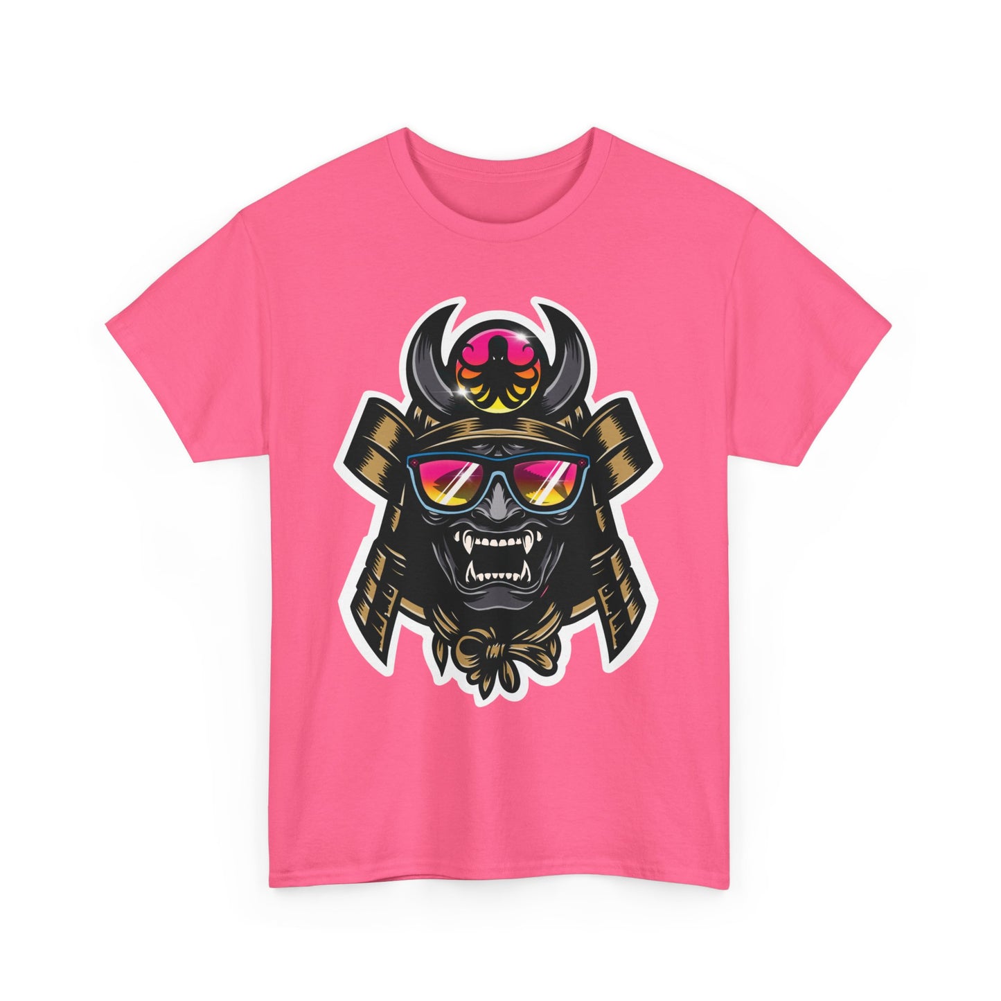 Samurai Caster Logo Safety Colors Tee