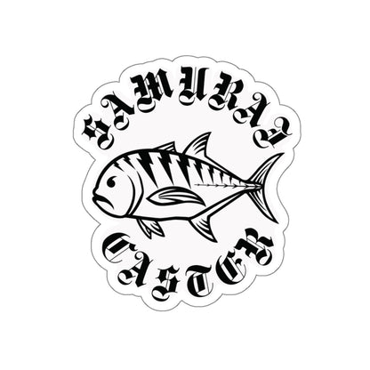 Samurai Caster Logo Ulua Die-Cut Sticker