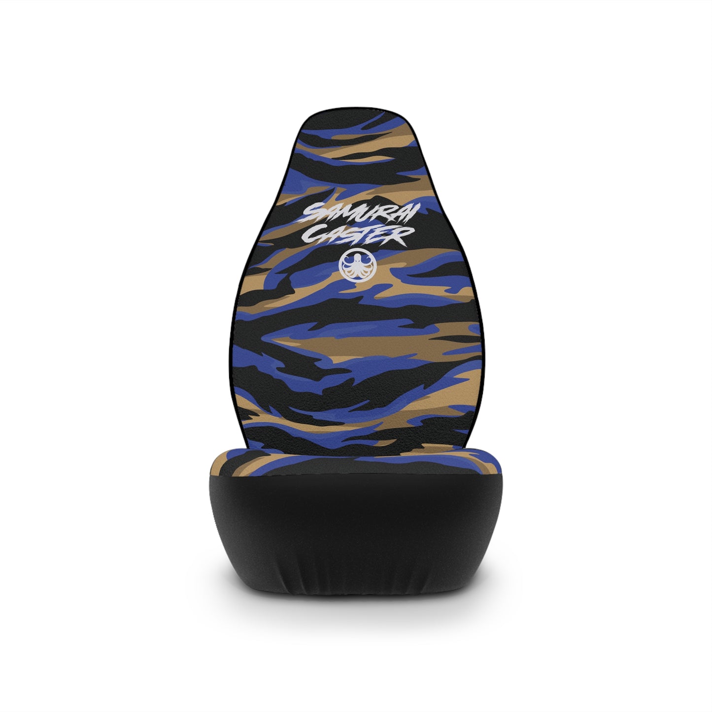 Seat Cover Blue Tiger Camo