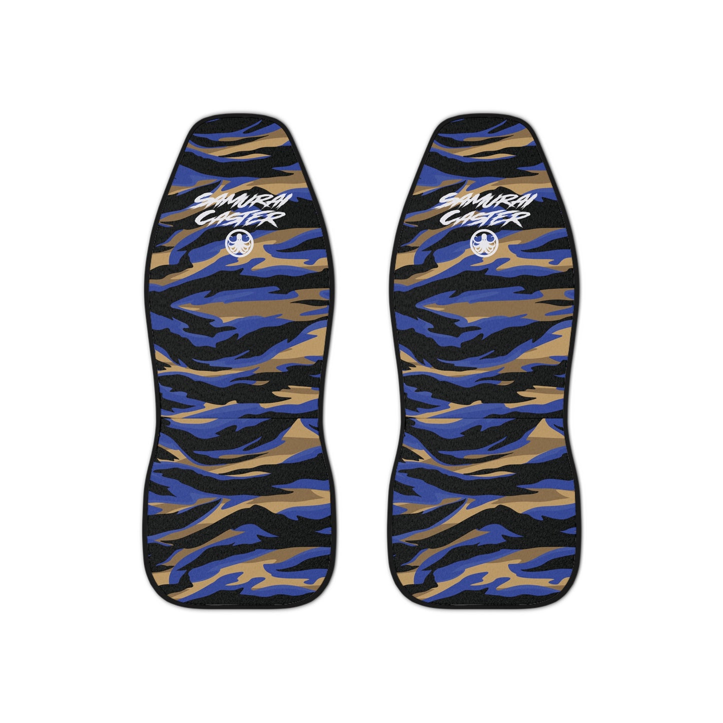 Seat Cover Blue Tiger Camo