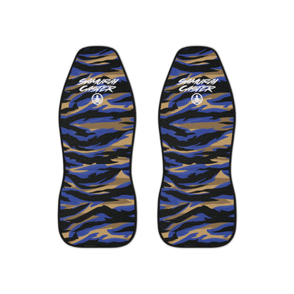 Seat Cover Blue Tiger Camo