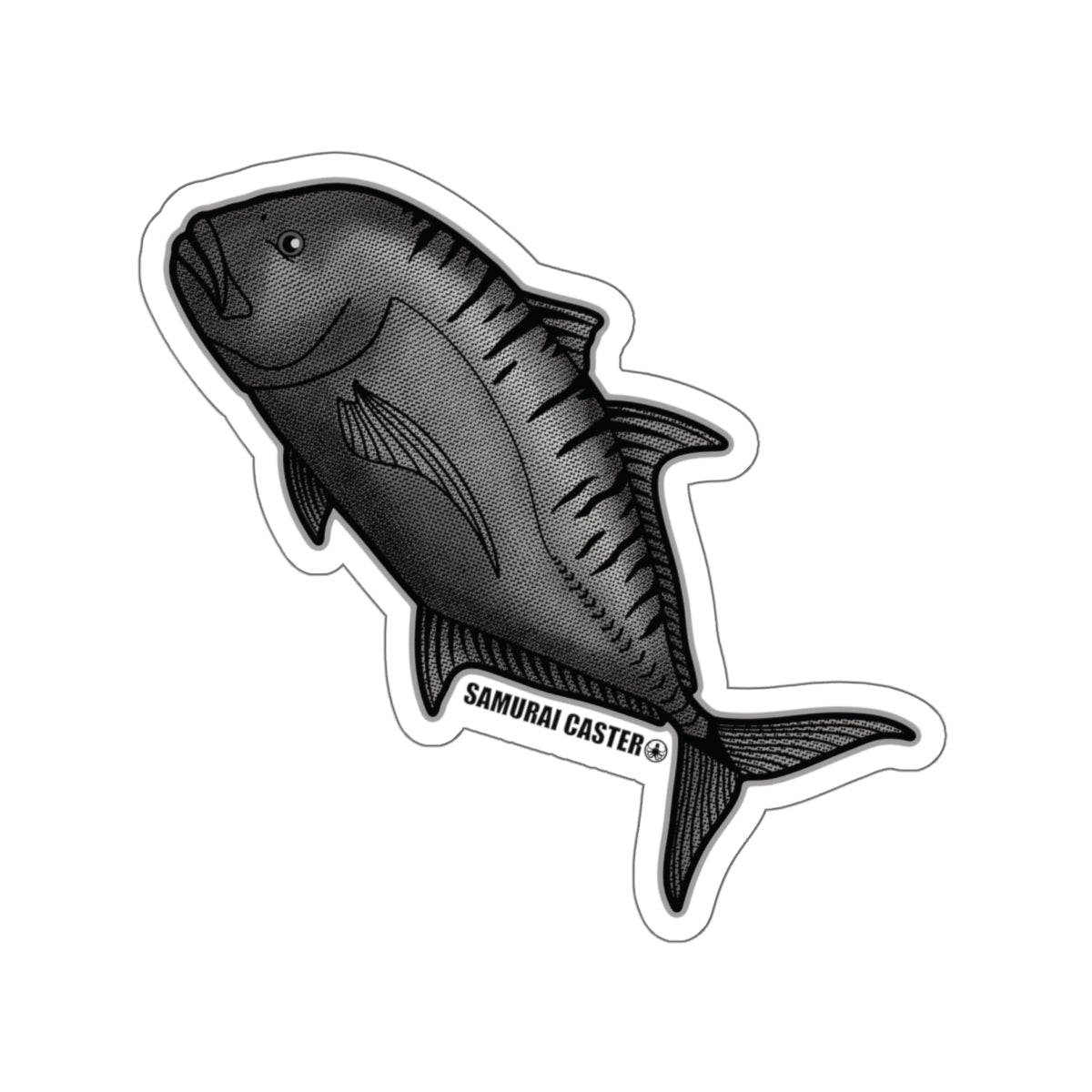 Ulua (Trevally) Die-Cut Sticker