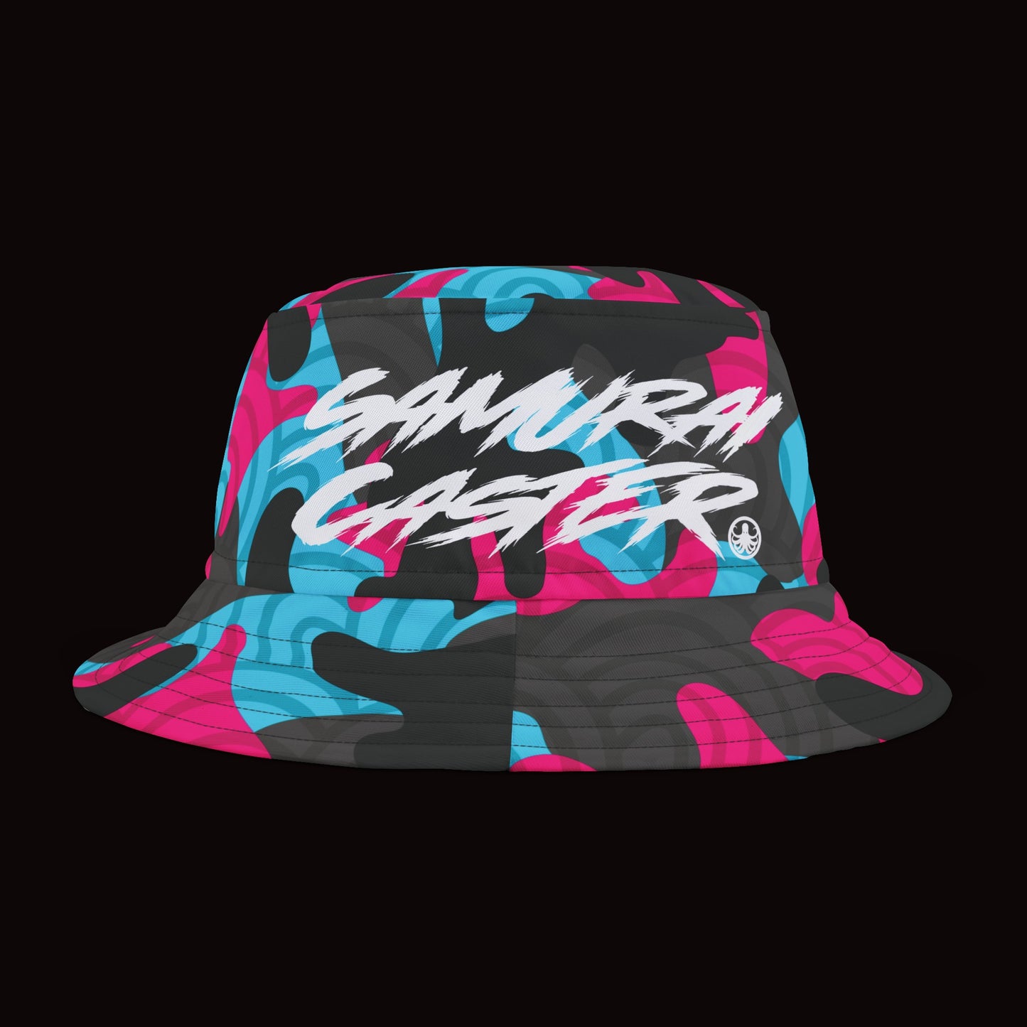 Pink Fish Scale Camo Bucket Hat