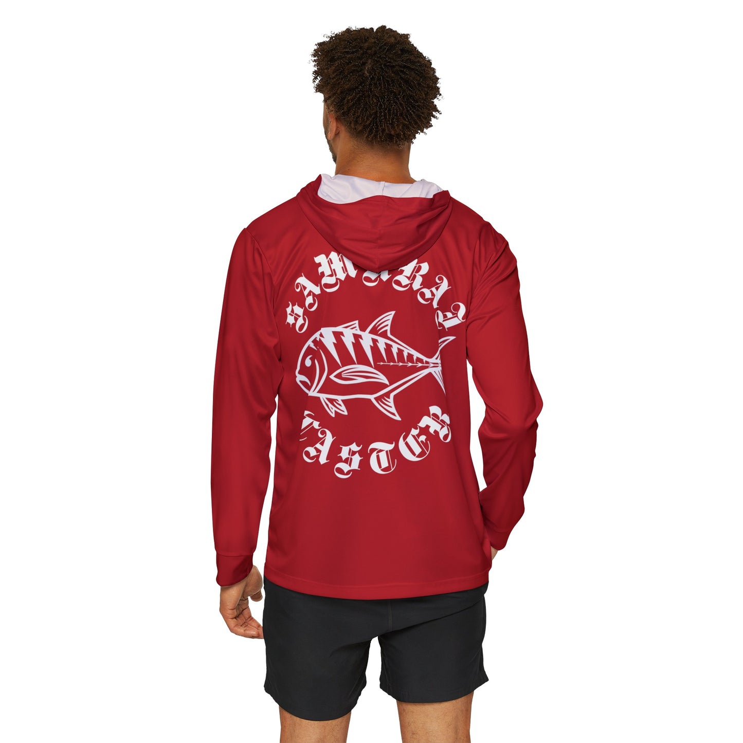 Moisture-Wicking Hoodie Dark Red