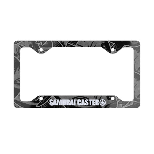 Metal License Plate Frame Ulua (Trevally) Design