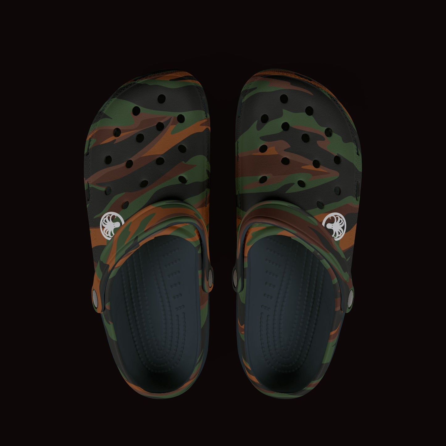 Foam Shoe Green Tiger Camo