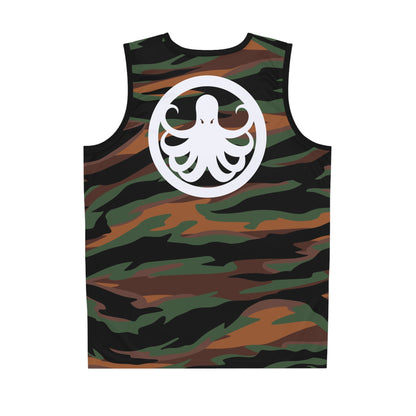 Moisture-wicking Jersey Green Tiger Camo