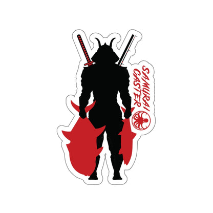 Samurai Caster Logo Die-Cut Sticker