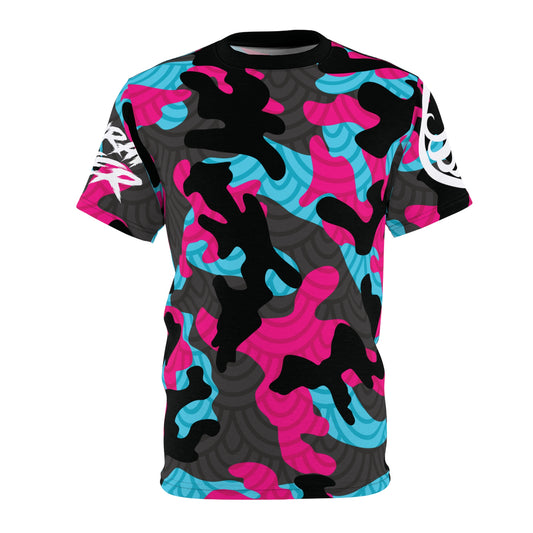 Pink Fish Scale Camo