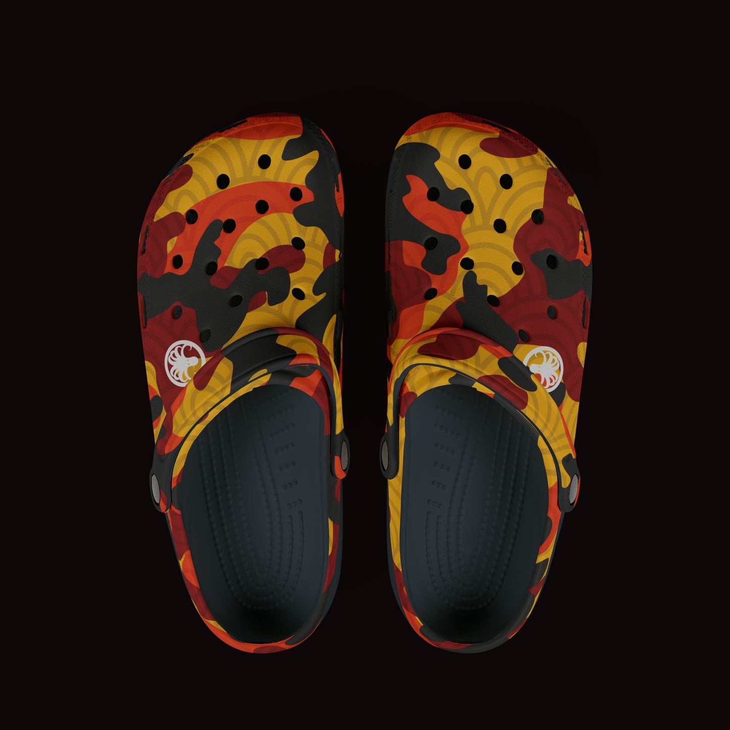 Foam Shoe Red Fish Scale Camo