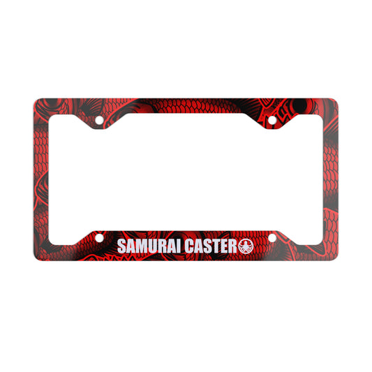 Metal License Plate Frame Menpachi Design