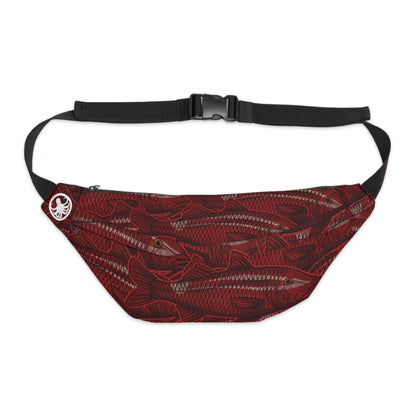 X-Large Fanny Pack Kumu (White Saddle Goat Fish) Design