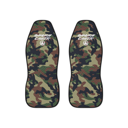 Seat Cover Woodland Fish Scale Camo