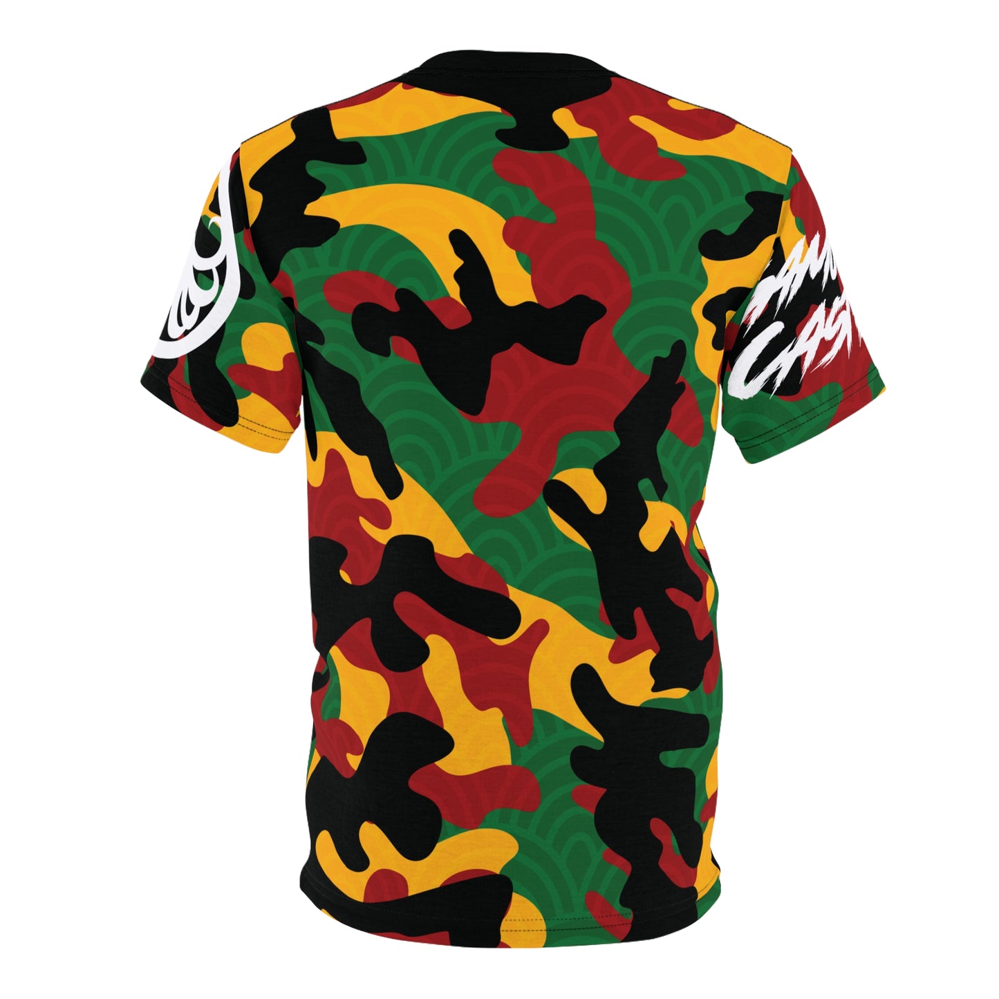 Rasta Color Fish Scale Camo