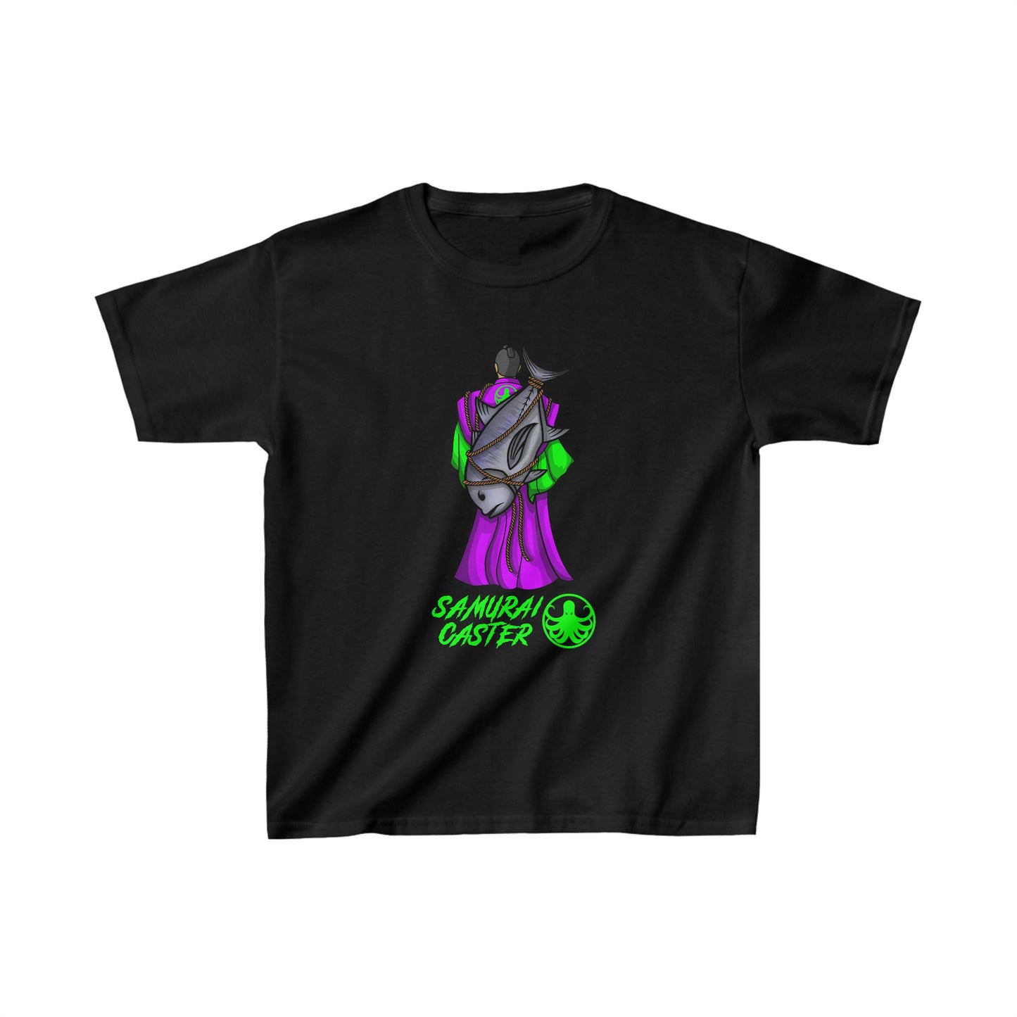 Kids Heavy Cotton Samurai Design