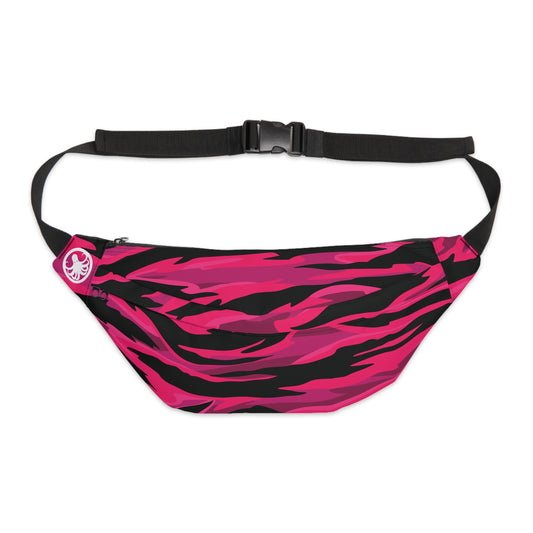 X-Large Fanny Pack Pink Tiger Camo