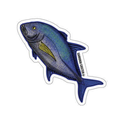 Omilu (Bluefin Trevally) Die-Cut Sticker