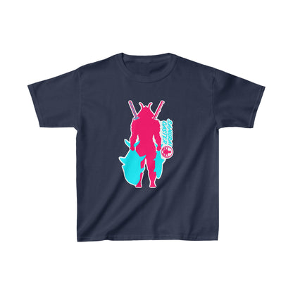 Kids Heavy Cotton Samurai Design