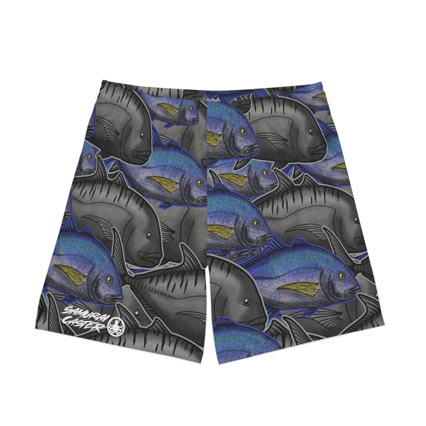 Elastic Swim Shorts Omilu & Ulua (Bluefin,Giant Trevally) Design