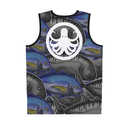 Moisture-wicking Jersey Omilu & Ulua (Bluefin, Giant Trevally) Design