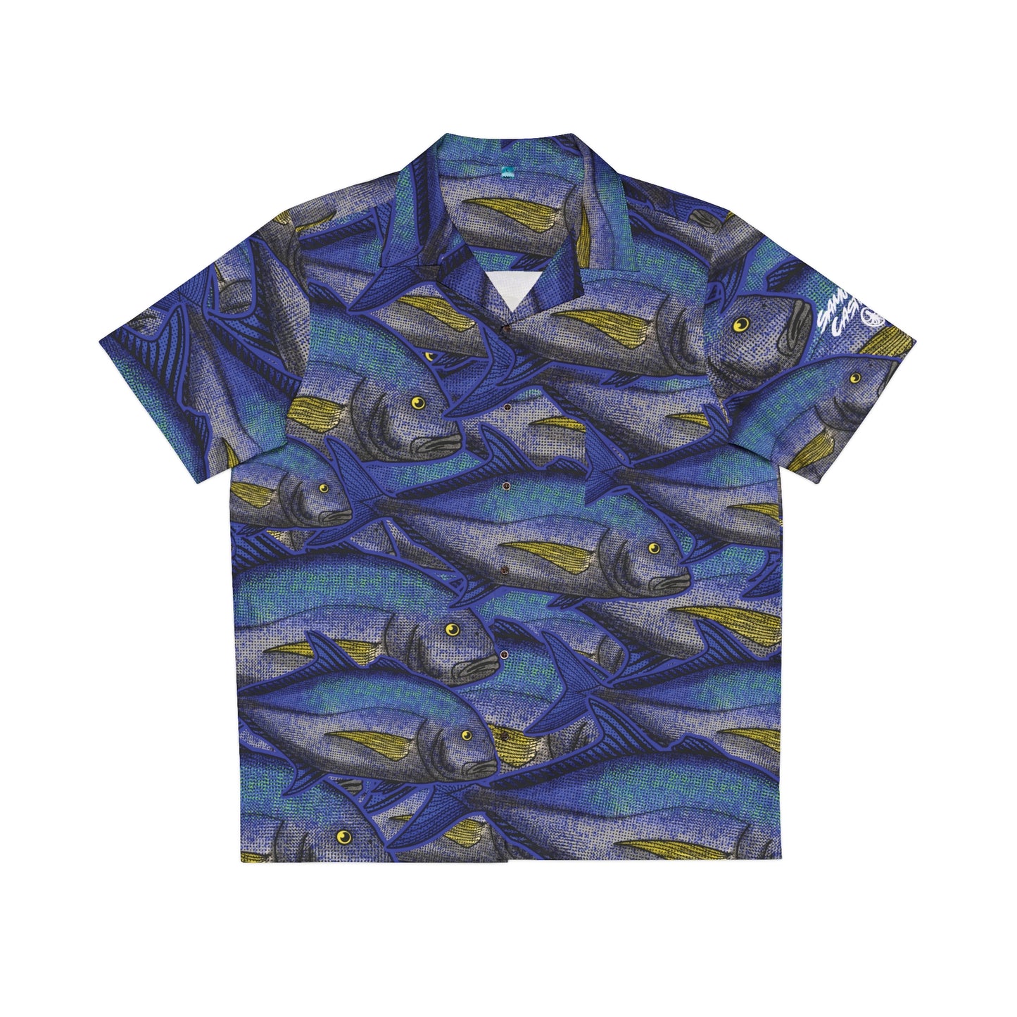 Button Down Shirt Omilu (Bluefin Trevally) Camo