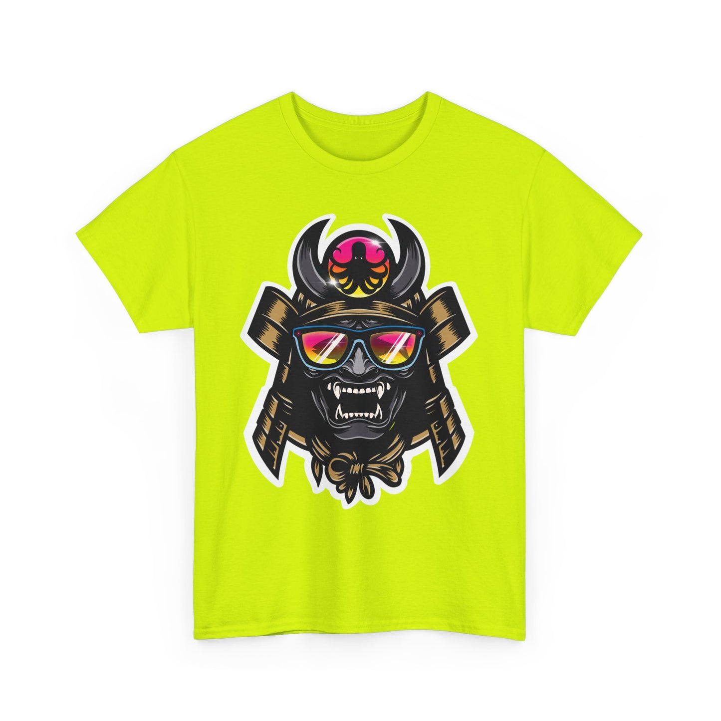 Samurai Caster Logo Safety Colors Tee