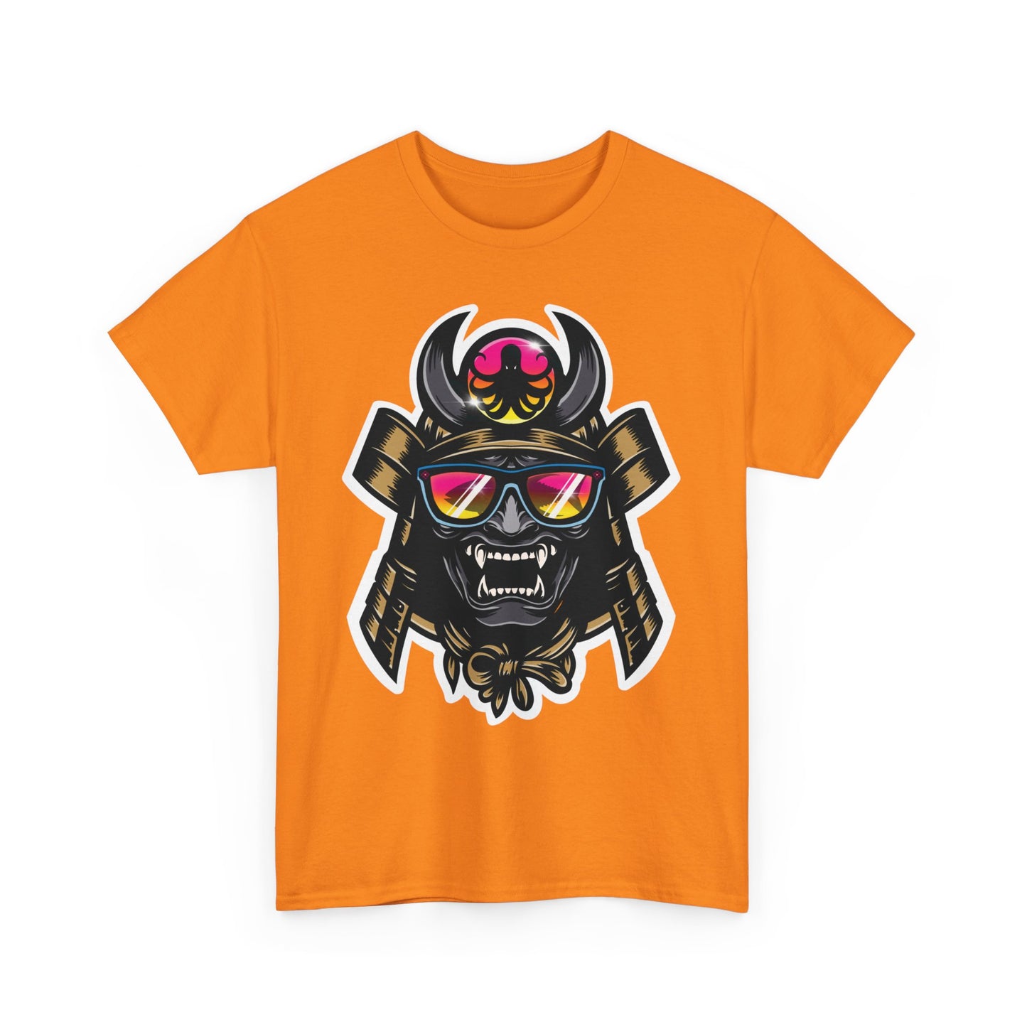 Samurai Caster Logo Safety Colors Tee