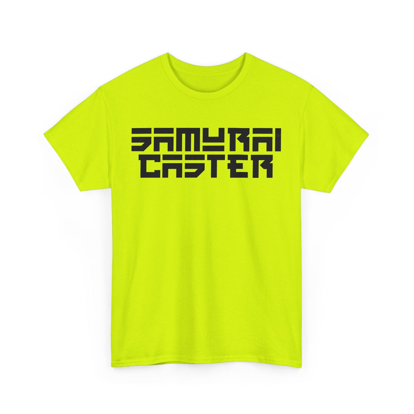 Samurai Caster Logo Safety Colors Tee