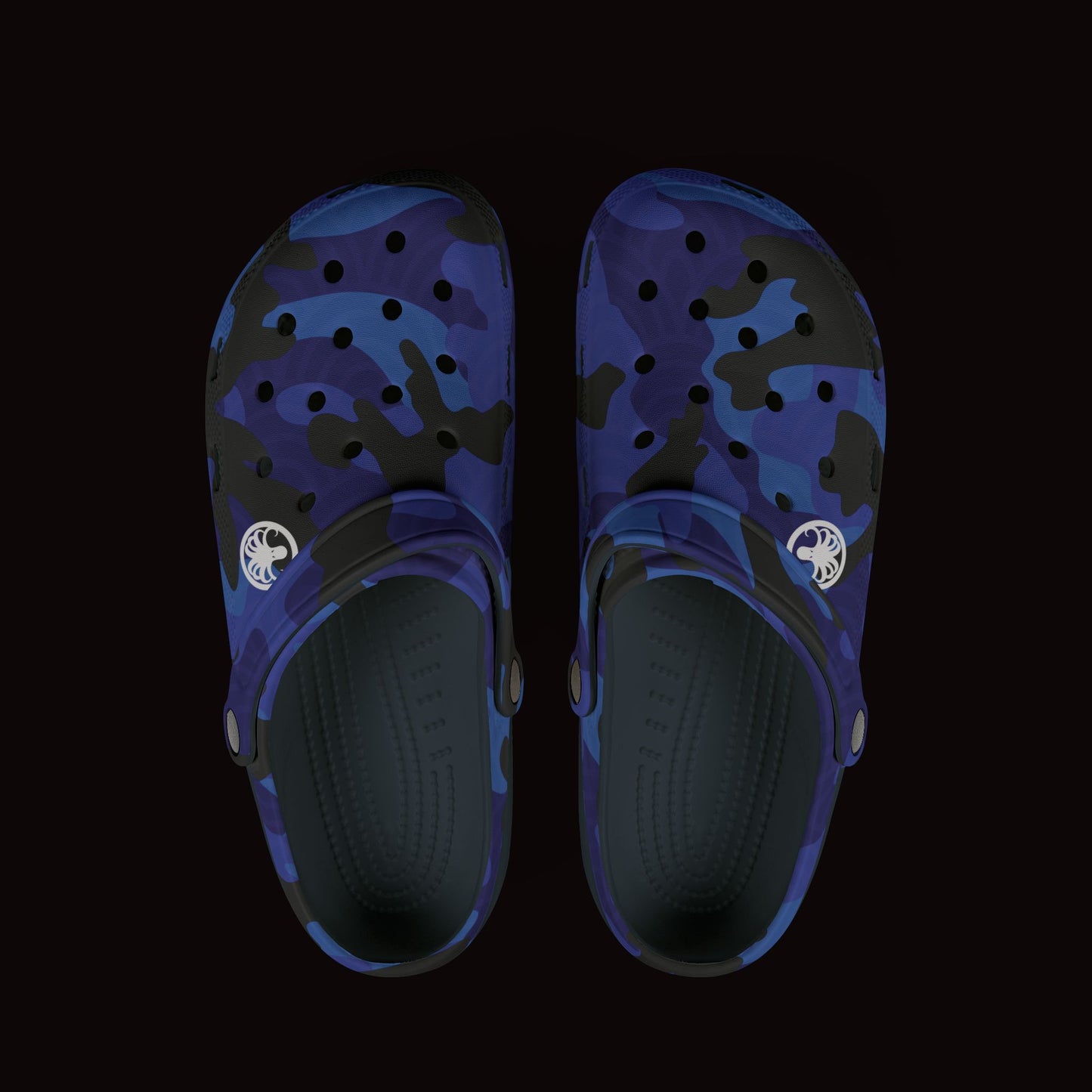 Foam Shoe Blue Fish Scale Camo