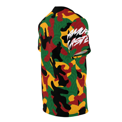 Rasta Color Fish Scale Camo